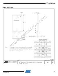 AT29C010A-90TU-T Datasheet Page 17