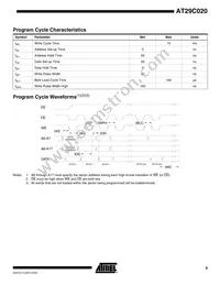 AT29C020-70TI Datasheet Page 9