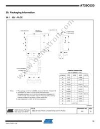 AT29C020-90TU-T Datasheet Page 15