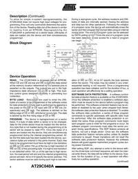 AT29C040A-10TI Datasheet Page 2