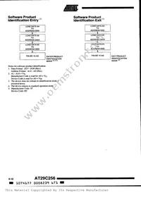 AT29C256-20TI Datasheet Page 10