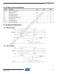 AT29C512-90TU-T Datasheet Page 9