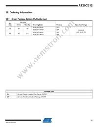 AT29C512-90TU-T Datasheet Page 15