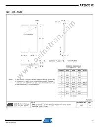 AT29C512-90TU-T Datasheet Page 17