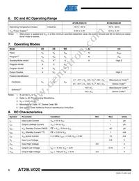 AT29LV020-20TU Datasheet Page 6