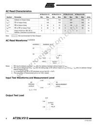 AT29LV512-12TI Datasheet Page 6