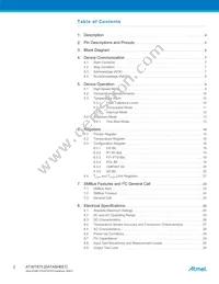 AT30TS75-XM8-T Datasheet Page 2