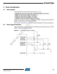 AT32AP7000-CTUR Datasheet Page 16