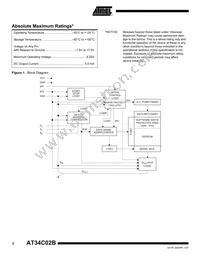 AT34C02BY6-10YH-1.7 Datasheet Page 2