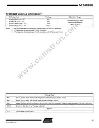 AT34C02BY6-10YH-1.7 Datasheet Page 15