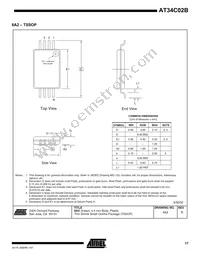 AT34C02BY6-10YH-1.7 Datasheet Page 17