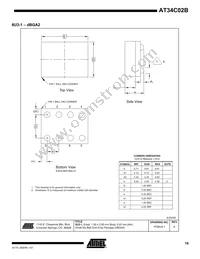 AT34C02BY6-10YH-1.7 Datasheet Page 19