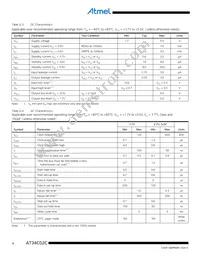 AT34C02C-TH-T Datasheet Page 4