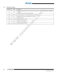 AT34C02C-TH-T Datasheet Page 20