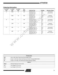 AT34C02N-10SI Datasheet Page 11