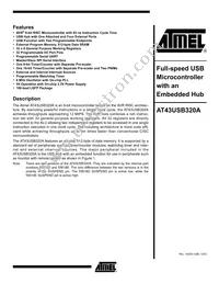 AT43USB320A-AC Datasheet Cover