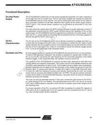 AT43USB320A-AC Datasheet Page 19