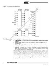 AT43USB320A-AC Datasheet Page 22