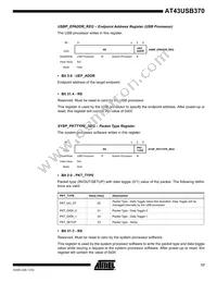 AT43USB370E-AC Datasheet Page 17