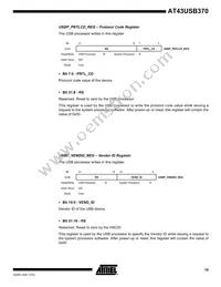 AT43USB370E-AC Datasheet Page 19