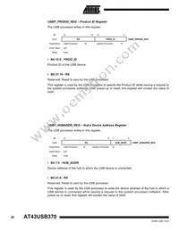 AT43USB370E-AC Datasheet Page 20