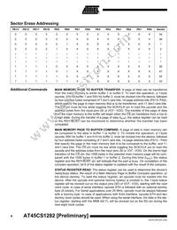 AT45CS1282-TC Datasheet Page 6