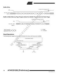 AT45CS1282-TC Datasheet Page 20