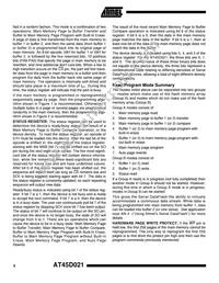 AT45D021-TI Datasheet Page 4