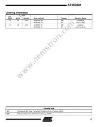 AT45D081-TI Datasheet Page 17