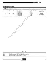 AT45D161-TI Datasheet Page 19