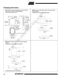 AT45D161-TI Datasheet Page 20