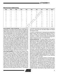 AT45DB011-XI Datasheet Page 5