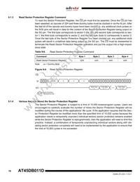 AT45DB011D-MH-T Datasheet Page 16