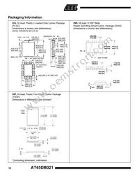 AT45DB021-TI Datasheet Page 18