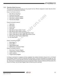 AT45DB021D-MH-T Datasheet Page 23