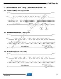 AT45DB041B-SU Datasheet Page 19