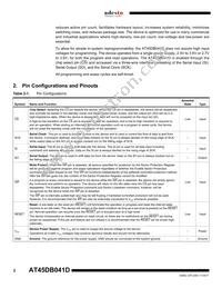 AT45DB041D-SU-SL955 Datasheet Page 2