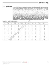 AT45DB041D-SU-SL955 Datasheet Page 9