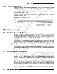 AT45DB041D-SU-SL955 Datasheet Page 20