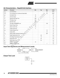 AT45DB1282-TI Datasheet Page 16