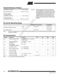 AT45DB161B-CNC-2.5 Datasheet Page 12
