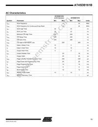 AT45DB161B-CNC-2.5 Datasheet Page 13
