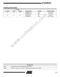 AT45DB321-TI Datasheet Page 19