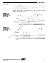AT45DB642-TI Datasheet Page 17