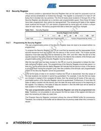 AT45DB642D-CU Datasheet Page 20