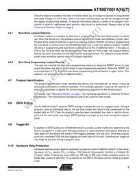 AT49BV001ANT-55VU Datasheet Page 5