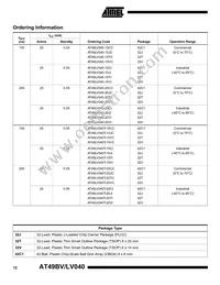 AT49BV040-15VI Datasheet Page 12