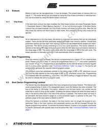 AT49BV040B-VU Datasheet Page 4