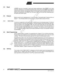 AT49BV160CT-70CU Datasheet Page 4