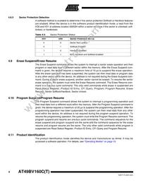 AT49BV160CT-70CU Datasheet Page 8